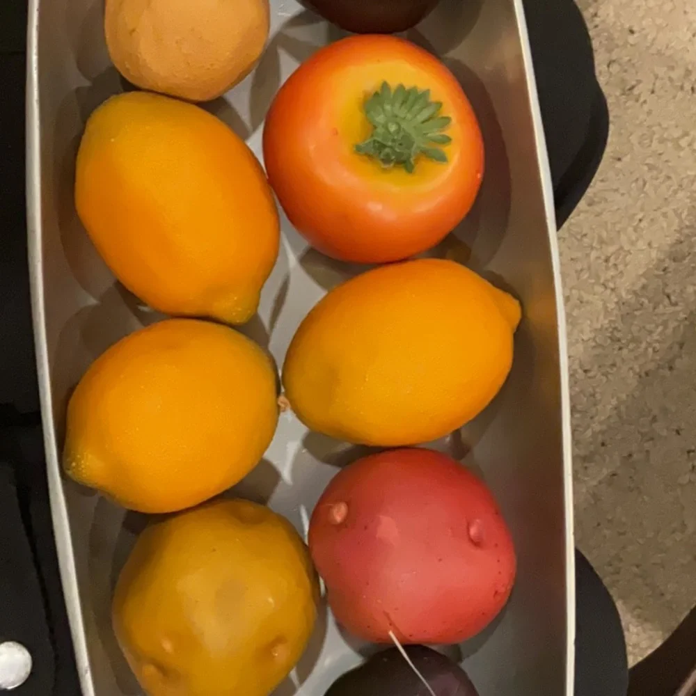 Realistic Artificial Faux Vegetables/Fruit Prop Display Lot/12 Staging Decor